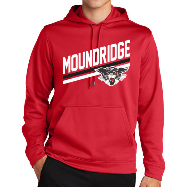 D2 - Sport Wick F244 Fleece Hooded Pullover Thumbnail